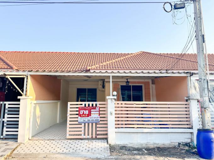 (* ขายแล้ว) ขายบ้าน ทาวน์เฮ้าส์ชั้นเดียว มือ 2 ทรัพย์รุ่งเรืองซิตี้ 2 ตำบล บ้านเก่า อำเภอพานทอง ชลบุรี JS-246