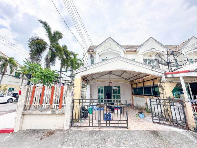 (* ติดจอง) (* กำลังรีโนเวท) ขายบ้าน ทาวน์เฮ้าส์สองชั้น มือ 2 ประภัสสร กรีนพาร์ค 5 ตำบล นาป่า อำเภอเมืองชลบุรี ชลบุรี JS-281